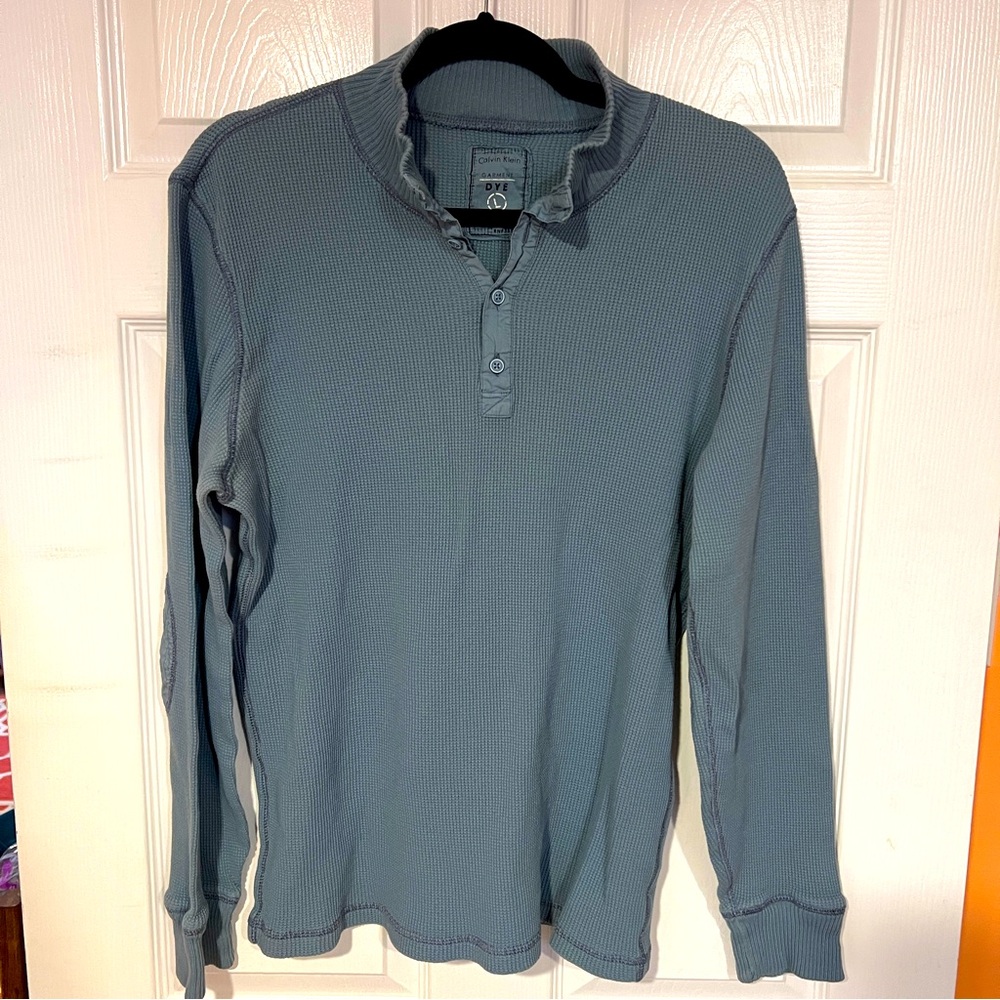Calvin Klein Thermal Tee Sz L